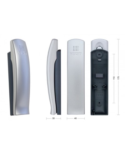 Трубка переговорная Vizit УКП-7M в Первоуральске Многоабонентные устройства Pintop.ru