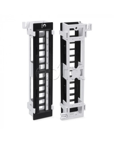 Патч-панель настенная 12 портов без модулей Cabeus (PLB-12-WL) в Первоуральске Патч панель Pintop.ru