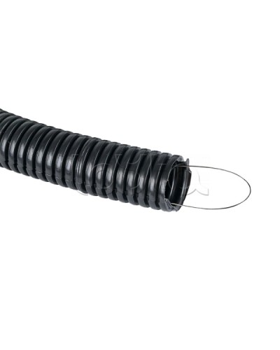 Труба гофр. негорючая безгалогеновая FRHF с протяжкой d32 мм (50 м) черная EKF-Plast (FRHF-32) в Первоуральске Труба гофрированная Pintop.ru