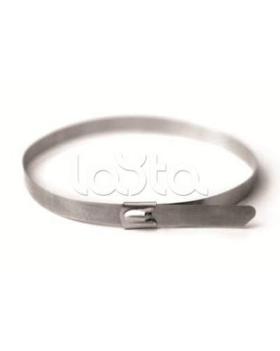 Хомут из нержавеющей стали AISI 316 8х400 DKC 27614 в Первоуральске Стяжки-хомуты Pintop.ru