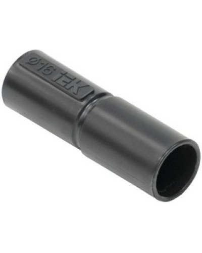 ELASTA Муфта труба-труба GI16G черная IEK (CTA10D-GIG16-K02-100) в Первоуральске Повороты, муфты, тройники Pintop.ru