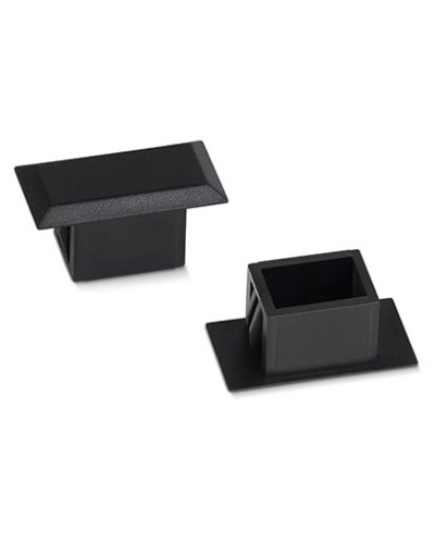 Заглушка SC/Duplex LC оптического кросса Cabeus (CAP-SC/DLC-BK) в Первоуральске Аксессуары для кабель-канала Pintop.ru