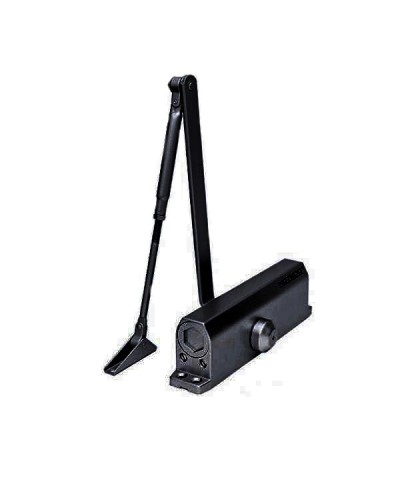 Доводчик NOTEDO DC-180 Лёгкий характер EN5/6/7, с рычажной тягой (чёрный) в Первоуральске Доводчики Pintop.ru