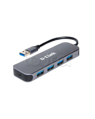 Концентратор с 4 портами USB 3.0 D-Link DUB-1341/C2A в Первоуральске Дополнительное оборудование для сетей Pintop.ru