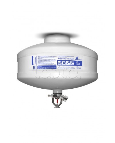 Модуль порошкового пажаротушения ПОЖТЕХНИКА МПП-12/68 МИГ (температура срабатывания +68°С) (белый) в Первоуральске Модули порошковые Pintop.ru