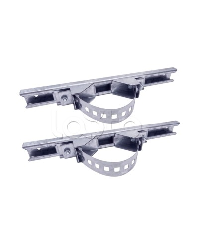 Комплект крепления на столб для ком-ров 200-300 мм OSNOVO в Первоуральске Кронштейны и адаптеры для камер и мониторов Pintop.ru