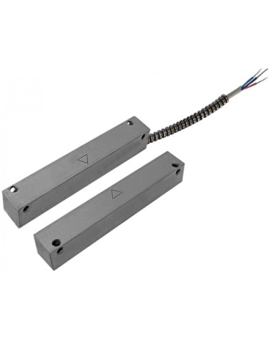 Датчик положения магнитогерконовый Магнито-контакт ДПМ-2 исп.104 металлорукав из нержавеющей стали ПАШК.425119.058 в Первоуральске Извещатели охранные Pintop.ru