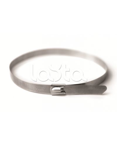 Хомут из нержавеющей стали AISI 304 13х400 DKC 27421 в Первоуральске Стяжки-хомуты Pintop.ru