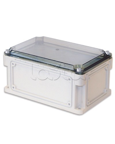 Корпус ударопрочный с выбивными фланцами и прозрачной крышкой IP67 300х200х146 мм DKC 532211 в Первоуральске Щиты электрические Pintop.ru