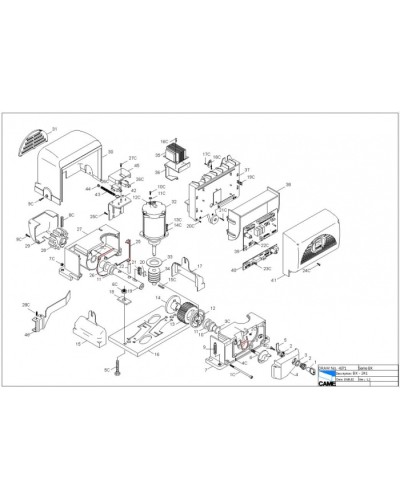 Трансформатор ZL150 Came 119RIR170 в Первоуральске Запчасти для шлагбаумов и автоматики Pintop.ru