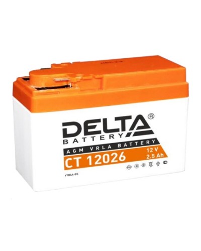 Аккумулятор АКБ 12 - 2,5 Delta CT 12026 в Первоуральске Электротехническое оборудование Pintop.ru