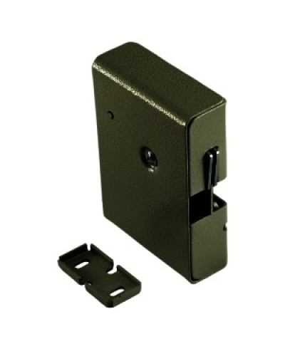 Замок электромеханический с толкателем и датчиком положения двери Promix-SM308.10.1 (черный) в Первоуральске Электромеханические замки Pintop.ru