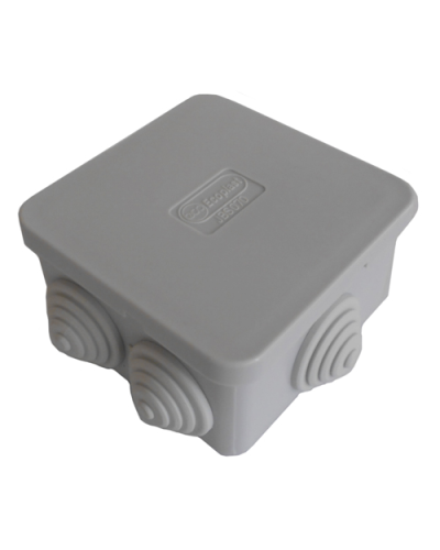 Коробка распред. о/п 85х85х40мм 6 вых., IP44 Экопласт 44006 в Первоуральске Распределительные коробки Pintop.ru
