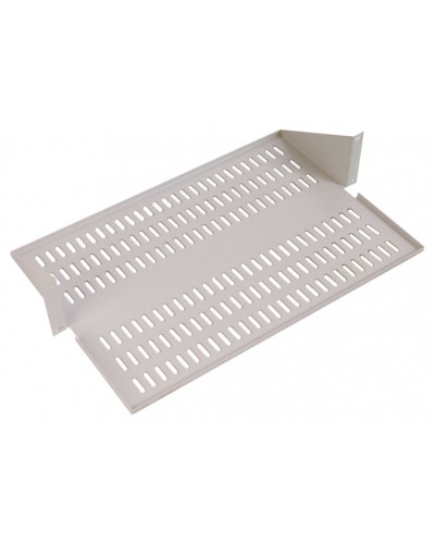 Полка для стойки усиленная под аккумулятор, глубина 400 мм ЦМО МС-40/2-АК-9005 в Первоуральске Полки для шкафов и стоек Pintop.ru