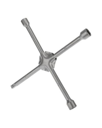 Ключ-крест баллонный 17х19х21 мм, под квадрат 1/2, усиленный, толщина 16 мм REXANT (12-5881) в Первоуральске Монтажные материалы Pintop.ru
