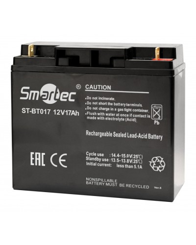 Аккумулятор Smartec ST-BT017 в Первоуральске Электротехническое оборудование Pintop.ru