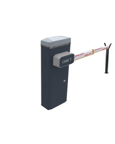 Комплект шлагбаума GARD GT8 для проездов до 7,8 м (тумба, стрела, светодиодная лента, светоотражающие наклейки, опора) Came GARD GT8/7,8 KIT (7,8 м 100% 4-8 с) в Первоуральске Автоматические шлагбаумы Pintop.ru