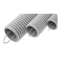 NR110 Усиленная двустен. труба ПНД гибкая, тип 750, SN16, с зондом, D110мм (50м) красный Экопласт (821110)