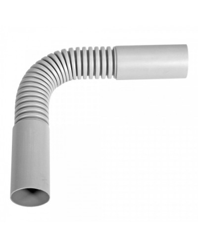 Поворот гибкий гофрированный д16 (50 шт/уп) Промрукав PR.07616 в Первоуральске Повороты, муфты, тройники Pintop.ru