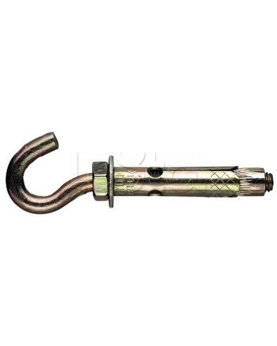 Анкерболт с крюком М10 12х100, (1уп=25шт) Экопласт (47585) в Первоуральске Крепеж Pintop.ru