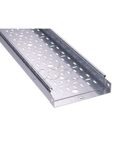 Лоток перфорированный 200x50x3000, толщина металла 1.5мм DKC 3526415 в Первоуральске Кабельные лотки Pintop.ru