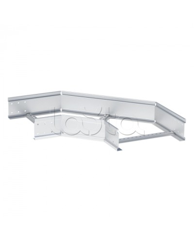 Угол 90 градусов горизонтальный лестничный усиленный 150x700 мм (2 мм) EKF (gltp90150700-2) в Первоуральске Аксессуары для лотков Pintop.ru