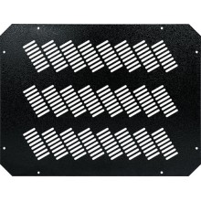 Заглушка проема вентиляторного блока, перфорированная TLK TLK-BLNK-FAN-P-BK