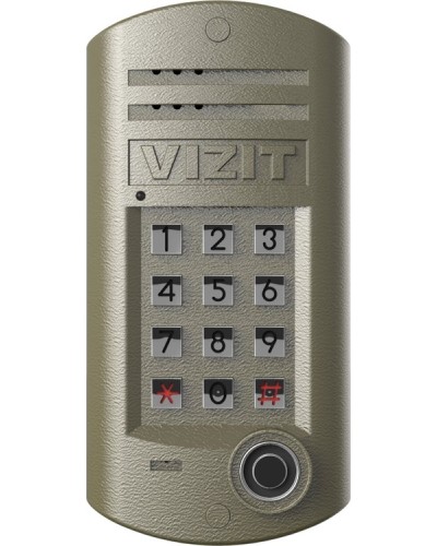 Блок вызова Vizit БВД-315T в Первоуральске Блоки вызова многоабонентные Pintop.ru