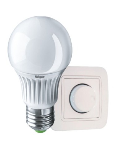 Лампа Navigator 14 122 NLL-A60-10-230-2.7K-E27-DIMM в Первоуральске Источники света(Лампы) Pintop.ru