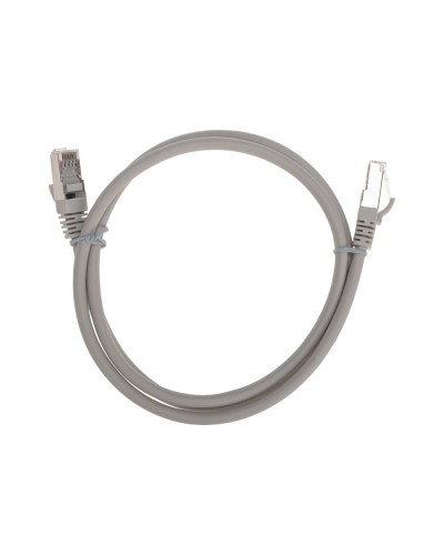 Патч-корд F/UTP, CAT 6, RJ45-RJ45, 26AWG, LSZH, серый, 1м REXANT 02-0210-1 в Первоуральске Патчкорды (медные) Pintop.ru