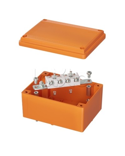 Коробка пластиковая FS с гладкими стенками и клеммниками IP56,150х110х70мм DKC (FSK20410) в Первоуральске Распределительные коробки Pintop.ru