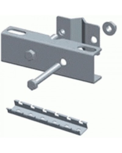 Комплект крепления к опорам фальш-пола 600мм LANMASTER (LAN-MT-KO-EZ) в Первоуральске Аксессуары для лотков Pintop.ru