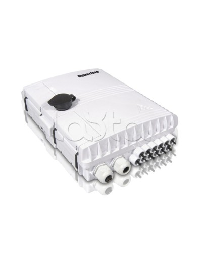 Бокс оптический настенный Hyperline FO-WBI-12A-GY в Первоуральске Кросс оптический Pintop.ru