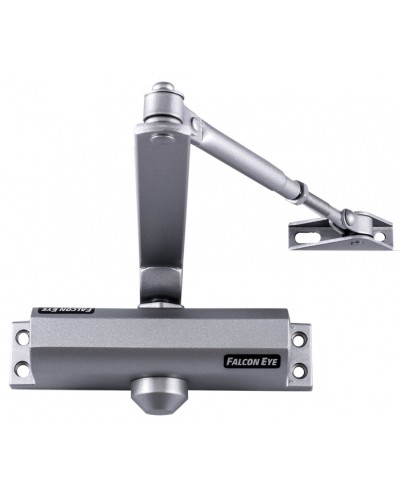 Доводчик дверной Falcon Eye FE-B2W (серебро) в Первоуральске Доводчики Pintop.ru