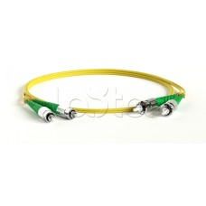 Патч-корд волоконно-оптический Hyperline FC-D2-9-LC/UR-LC/UR-H-20M-LSZH-YL