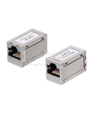 Проходной адаптер RJ45-RJ45 Cabeus (CA-8P8C-C6-SH) в Первоуральске Коннекторы Pintop.ru