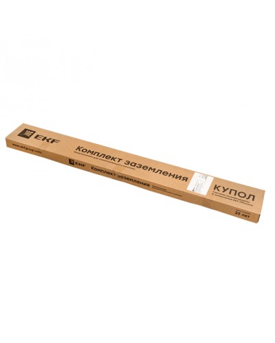 Комплект заземления 6м (стержни D=20мм) безмуфтовый HZ EKF PROxima (gc-24601) в Первоуральске Электротехническое оборудование Pintop.ru