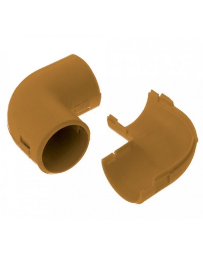 Соединитель угловой разборный бук д16 (100шт/1000шт уп/кор) Промрукав (PR13.0283) в Первоуральске Повороты, муфты, тройники Pintop.ru