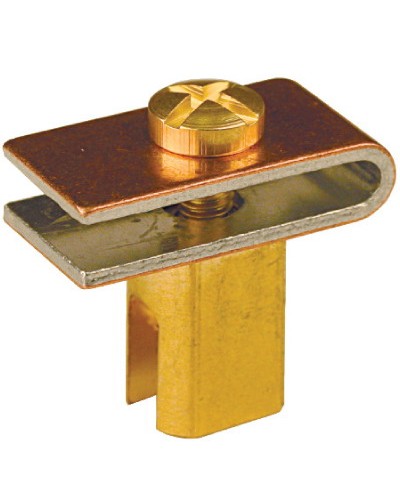 Усиленная клемма заземления для проволочного лотка DKC FC37303 в Первоуральске Аксессуары для лотков Pintop.ru