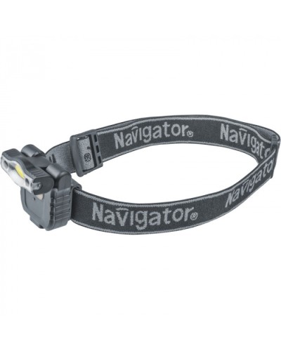 Фонарь Navigator 93 190 NPT-H27-ACCU налоб. 1COB LED 3Вт 1реж. Li-pol 0,5Ач в Первоуральске Источники света(Лампы) Pintop.ru