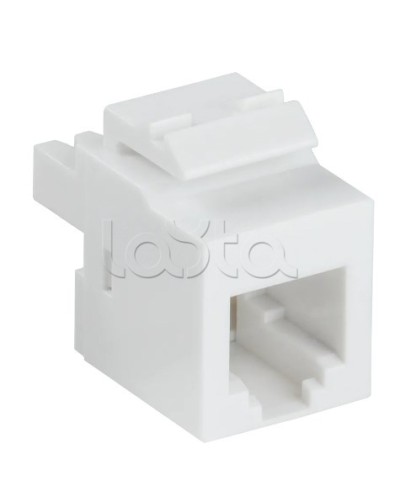 Модуль Keystone Jack кат. 3 RJ12 UTP 110 IDC 180 град. ITK CS1-3C03U-12 в Первоуральске Модули Keystone Pintop.ru