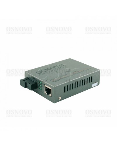 Медиаконвертер Gigabit Ethernet OSNOVO OMC-1000-11S5b в Первоуральске Медиаконвертеры Pintop.ru