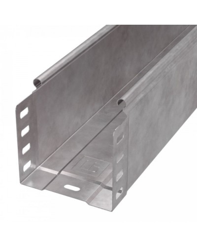 Лоток неперфорированный Стандарт HDZ 100х100х3000 (0,7 мм) (6 м/уп) Промрукав (PR16.1204) в Первоуральске Кабельные лотки Pintop.ru