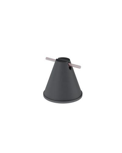 Держатель пластиковый для прутка Ø 8-10 мм H100 мм КМ-Профиль (DPP-H100-D8-10) в Первоуральске Монтажные материалы Pintop.ru