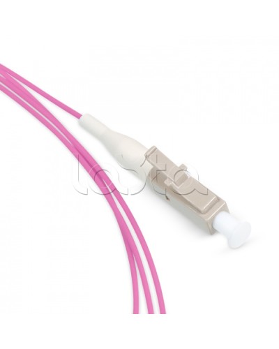 Пигтейл LC 50/125 mm (OM4) 1.5м LSZH Cabeus PT-LC-50-OM4 в Первоуральске Пигтейлы Pintop.ru