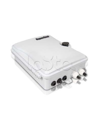 Бокс оптический настенный Hyperline FO-WBI-16A-GY в Первоуральске Кросс оптический Pintop.ru