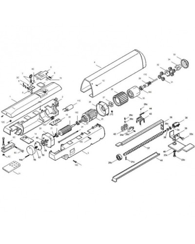 Планка перфор. д/конц. выкл. ATI 5 Came 119RID117 в Первоуральске Запчасти для шлагбаумов и автоматики Pintop.ru
