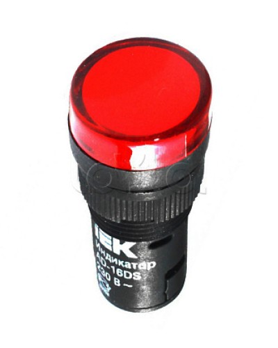 Лампа AD16DS LED матрица d16мм красный 230В AC IEK (BLS10-ADDS-230-K04-16) в Первоуральске Источники света(Лампы) Pintop.ru