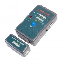 Тестер кабеля "универсальный" RJ-45+USB (HY-251454CT) REXANT 12-1011