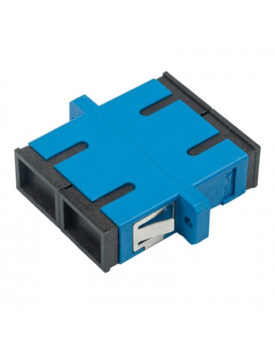 Адаптер оптический проходной SC-SC, OS2, дуплекс (duplex), синий Datarex DR-541002 в Первоуральске Коммутационные изделия Pintop.ru